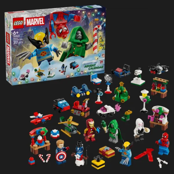 Конструктор LEGO Marvel Адвент-календар 2026 (76340)
