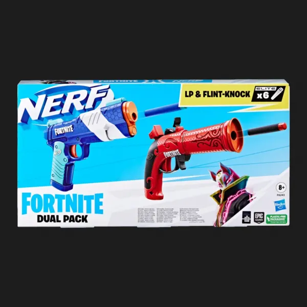 Набір з 2-х бластерів Nerf Fortnite Dual Pack (F6243)