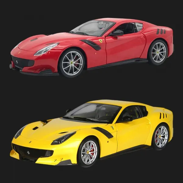 Автомодель Bburago — Ferrari F12Tdf в асортименті, 1:24 (Yellow, Red) (18-26021)