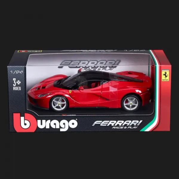 Автомодель Bburago — Laferrari в асортименті, 1:24 (White, Red) (18-26001)