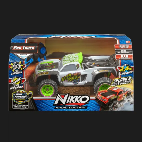 Автомобіль на р/к Nikko Let's Race 7 (10062) (White/Green)