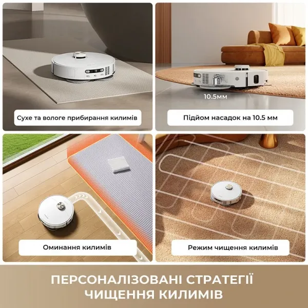 Робот-пилосос Dreame L50s Pro Ultra (Black)