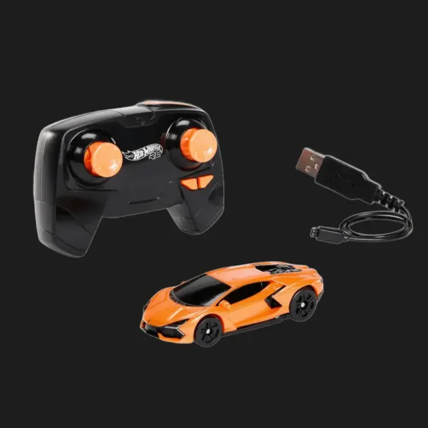 Машина на р/к Hot Wheels — Lamborghini Revuelto (HWW55) (Orange)