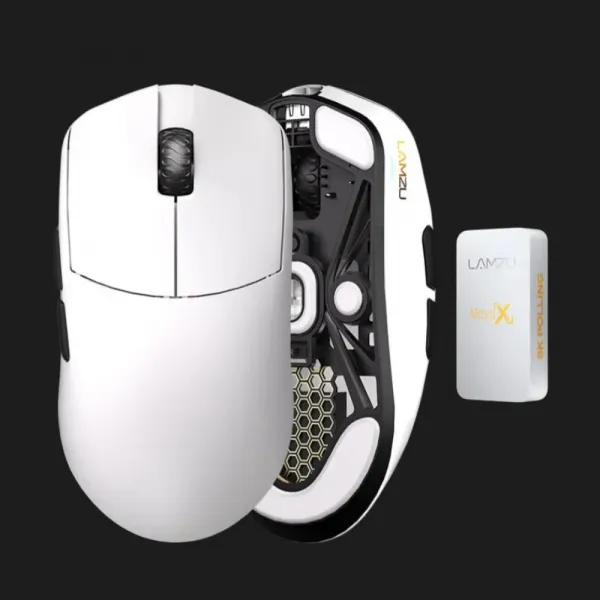 Ігрова миша Lamzu Maya X (PAW3950) (Cloud White)