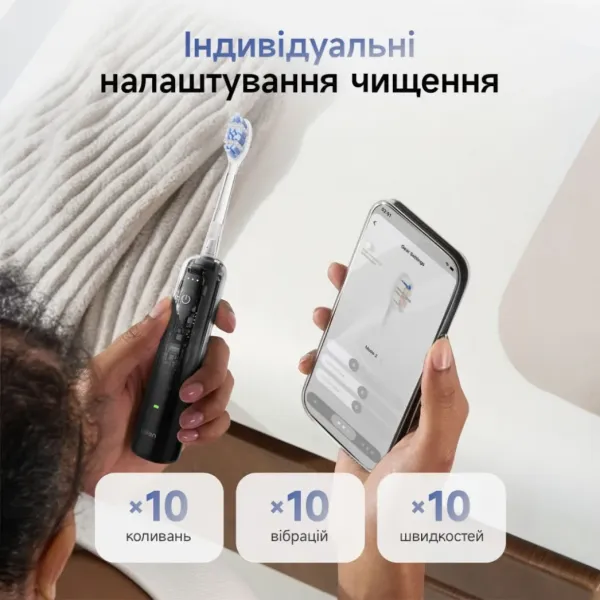 Зубна електрощітка Laifen Wave PRO (Black)