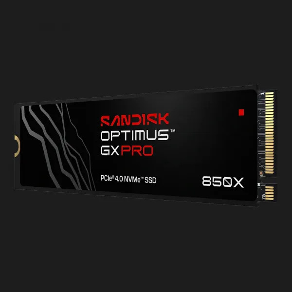 Накопичувач SSD SanDisk Optimus GX PRO 850X 2TB NVMe PCIe 4.0 (SDSP81200TAN-000E0)