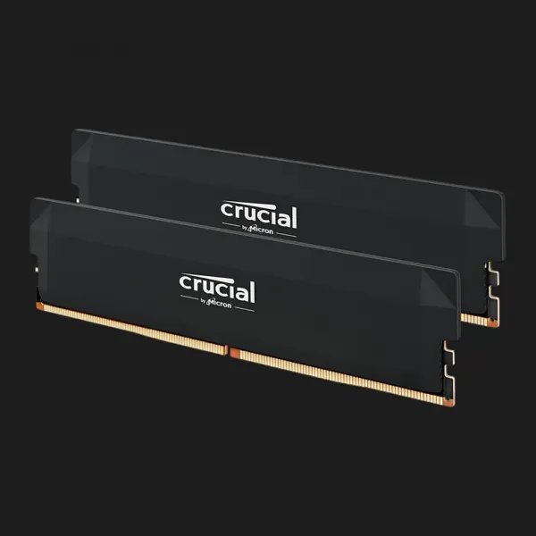 Оперативна памʼять Crucial 32GB (2x16GB) DDR5 6000 MHz Pro Overclocking (Black) (CP2K16G60C36U5B)