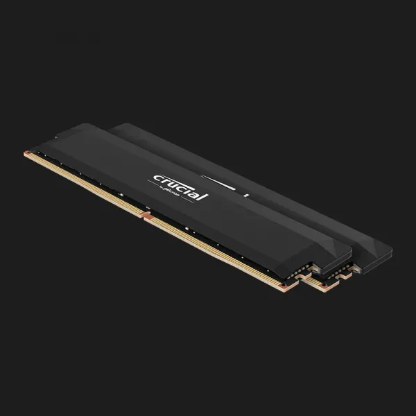 Оперативна памʼять Crucial 32GB (2x16GB) DDR5 6000 MHz Pro Overclocking (Black) (CP2K16G60C36U5B)