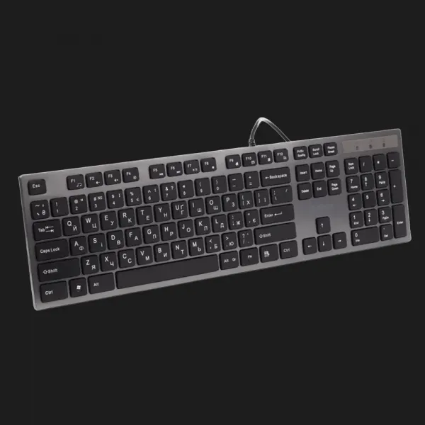 Клавіатура A4Tech KV-300H USB (Gray/Black) (KV-300H)