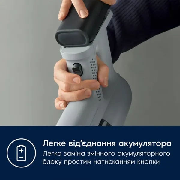 Акумуляторний пилосос Electrolux (EP71B14WET) (Blue)