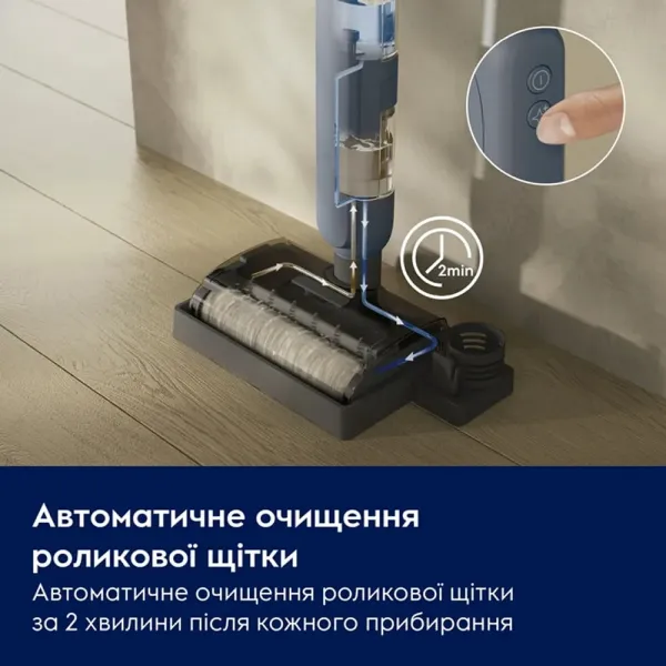 Акумуляторний пилосос Electrolux (EW51U1DB) (Blue)