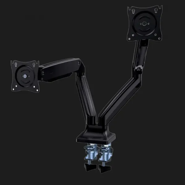Кронштейн Gembird для 2 моніторів 17"-35" (MA-DA2-03) (Black)