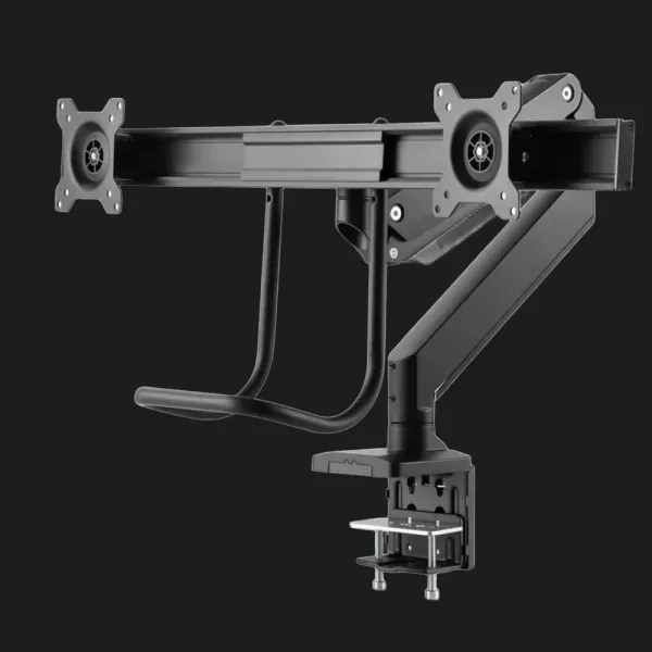 Кронштейн Gembird для 2 моніторів 17"-32" (до 8 кг) (MA-DA2-04) (Black)