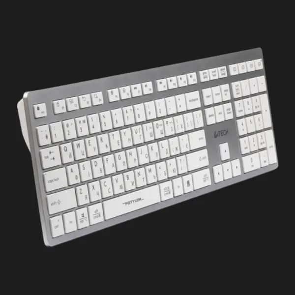 Клавіатура бездротова A4Tech FBX50C (White)