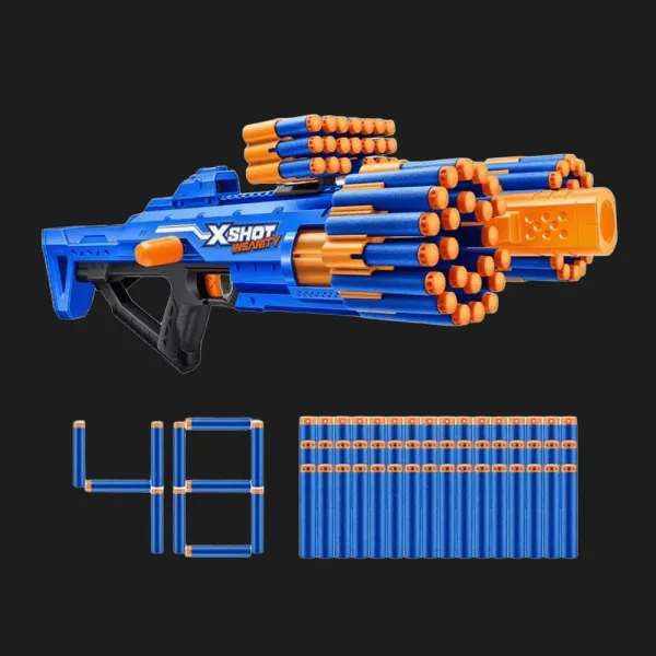 Швидкострільний бластер X-Shot Insanity Berzerko 8 Shot (48 патронів) (36610R)