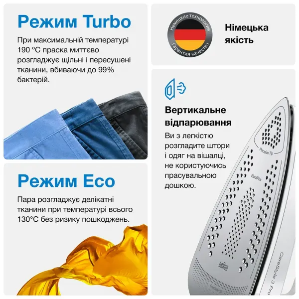 Парогенератор Braun CareStyle 3 IS 3132 WH (White)
