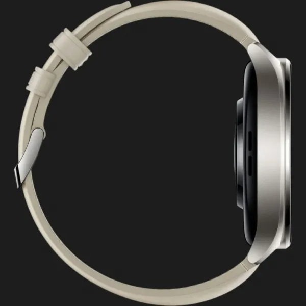 Xiaomi Watch 2 Titan Gray Case White Leather Strap (BHR9306GL)