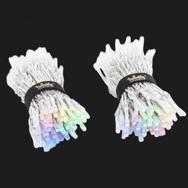Гірлянда Smart LED Twinkly Strings RGBW 250, Gen II, IP44, 20м, кабель прозорий