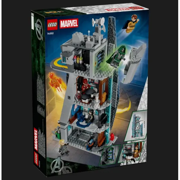 Конструктор LEGO Super Heroes Marvel Месники: Судний день. Нова Вежа Месників (76352)