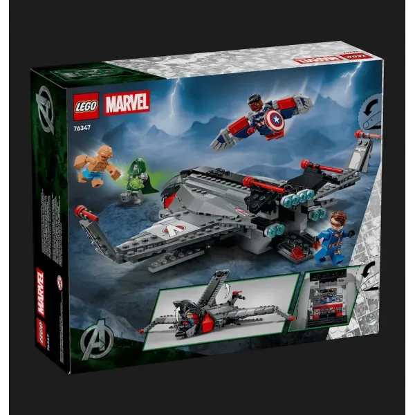 Конструктор LEGO Super Heroes Marvel Месники: Судний день Квінджет (76347)