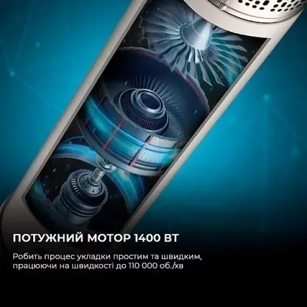 Стайлер Cecotec Bamba CeramicCare 14in1 AirGlam (Black)