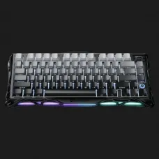 Клавіатура механічна GravaStar Mercury K1 80keys, GravaStar x Kailh Cheery Pink, EN, BT/WL/USB (Black)