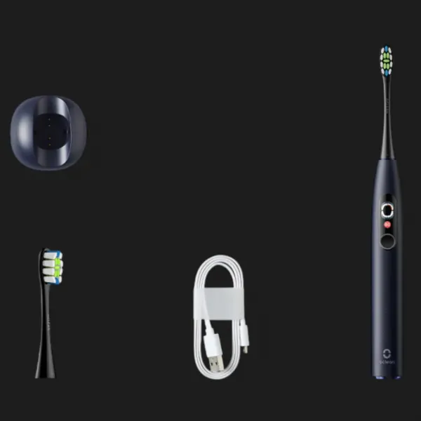 Зубна електрощітка Oclean X Plus Pro Digital (Blue)