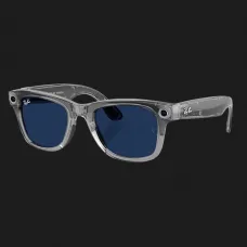 Смарт-окуляри Ray-Ban Meta Wayfarer (Gen 2) (Shiny Transparent Gray/Clear Sapphire Transitions) (RW4012 6840MF 50-22) (M)