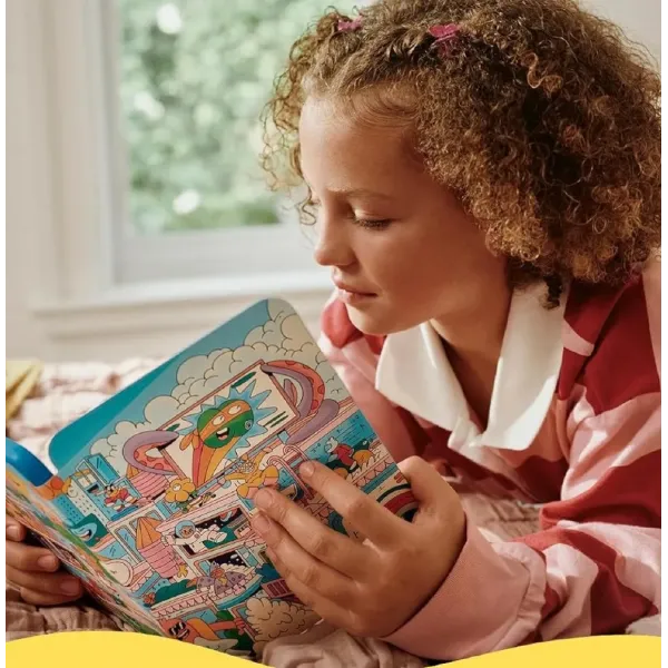 Електронна книга Amazon Kindle Paperwhite Kids 13th Gen. 2026 16GB (Whisker World)