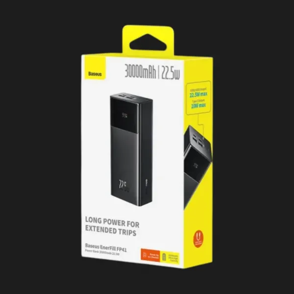 Зарядний пристрій Power Bank Baseus EnerFill FP41 22.5W 30000 mAh