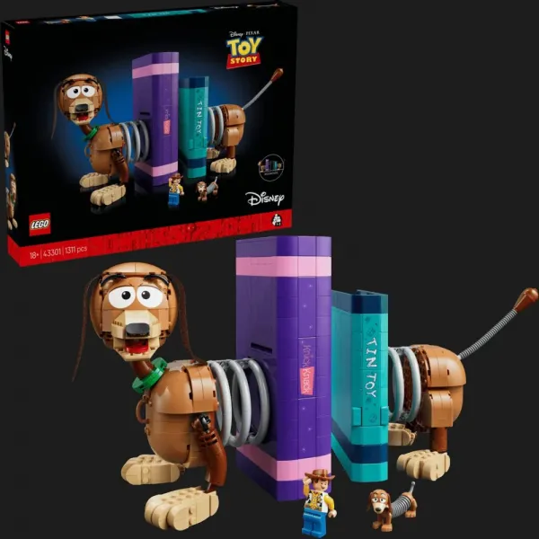 Конструктор LEGO Disney and Pixar Toy Story Книжкові підставки Собачка Спіралька (43301)