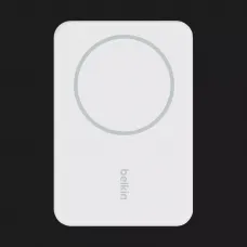 Безпровідний повербанк Power Bank Belkin MagSafe Wireless with Stand (5000mAh) (White)