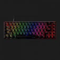 Клавіатура ігрова HyperX Alloy Origins 65 Red USB RGB (Black) (UA)