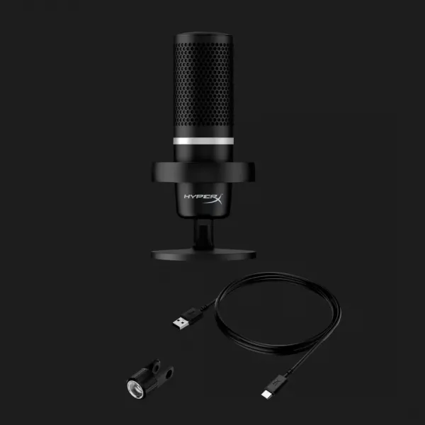 Мікрофон HyperX DuoCast RGB (Black) (UA)