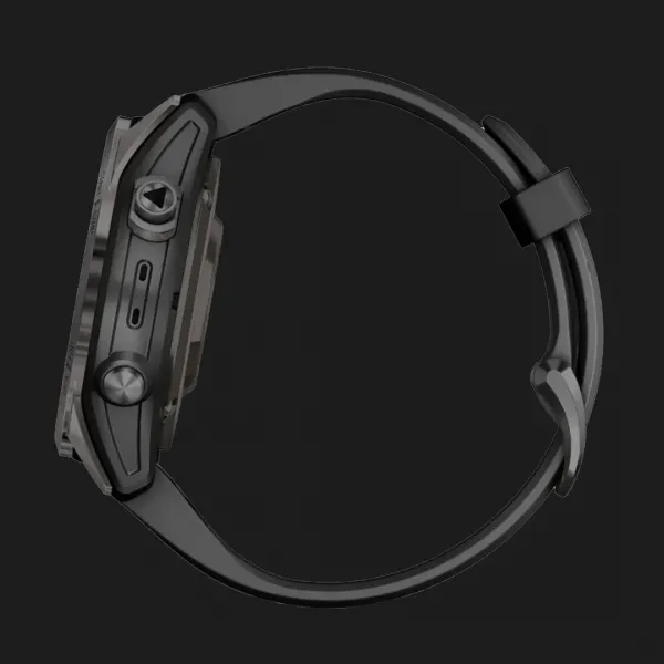 Garmin Epix Pro (Gen 2) Sapphire 42mm Carbon Gray DLC Titanium with Black Band