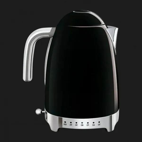 Електрочайник SMEG з регулятором температури (Black)