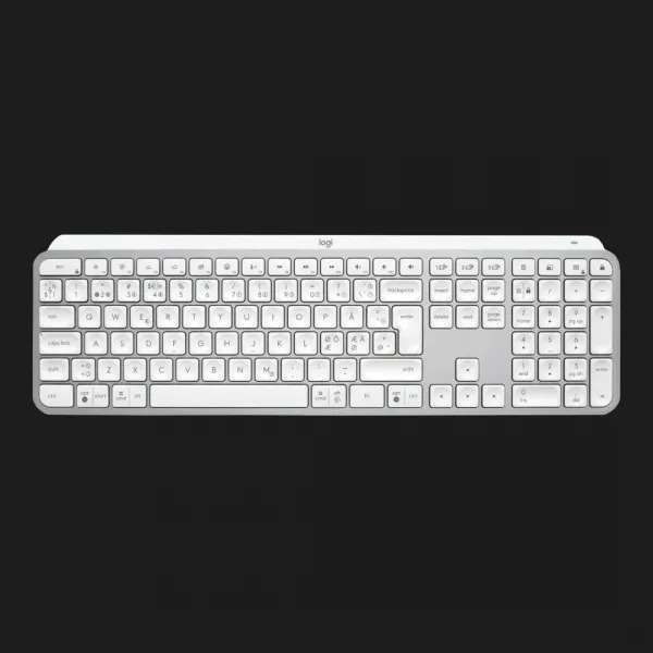Клавіатура бездротова Logitech MX Keys S (Pale Gray) (UA)