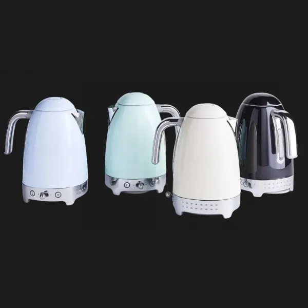 Електрочайник SMEG з регулятором температури (Steel)