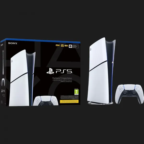Ігрова приставка Sony PlayStation 5 Slim (Digital Edition) (1TB) (UA)