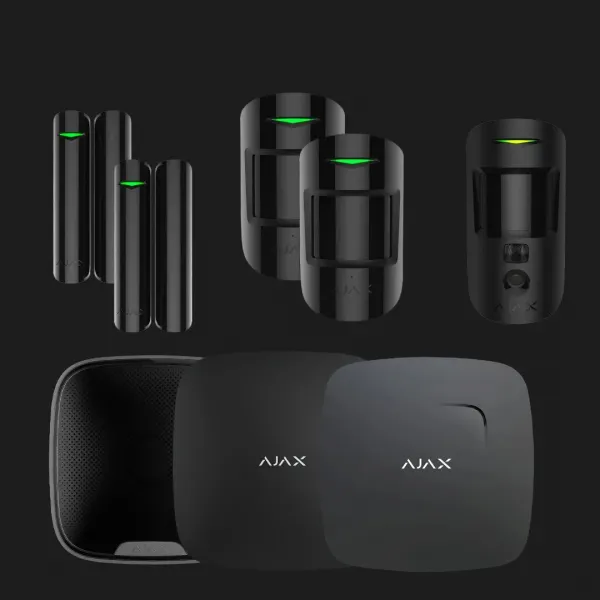Комплект для будинку Ajax (Розширений) (Black)
