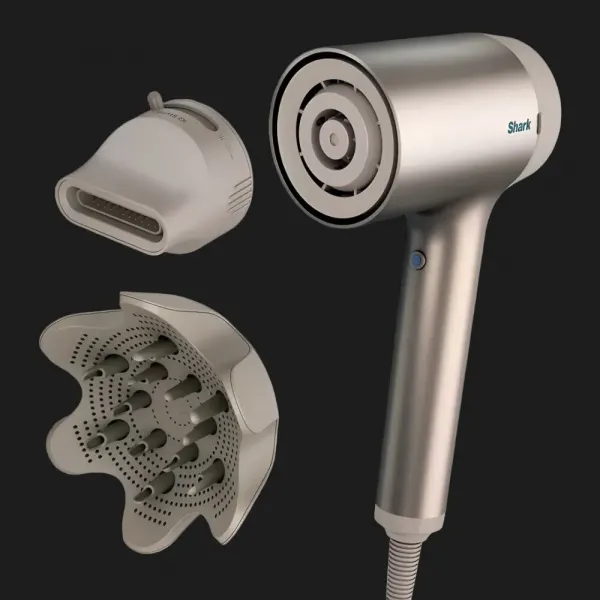 Фен для волосся Shark iQ Hairdryer & Styler (Champagne)