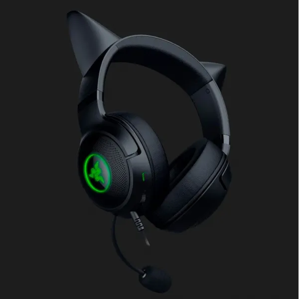 Ігрова гарнітура RAZER Kraken Kitty V2 (Black) (RZ04-04730100-R3M1) (UA)