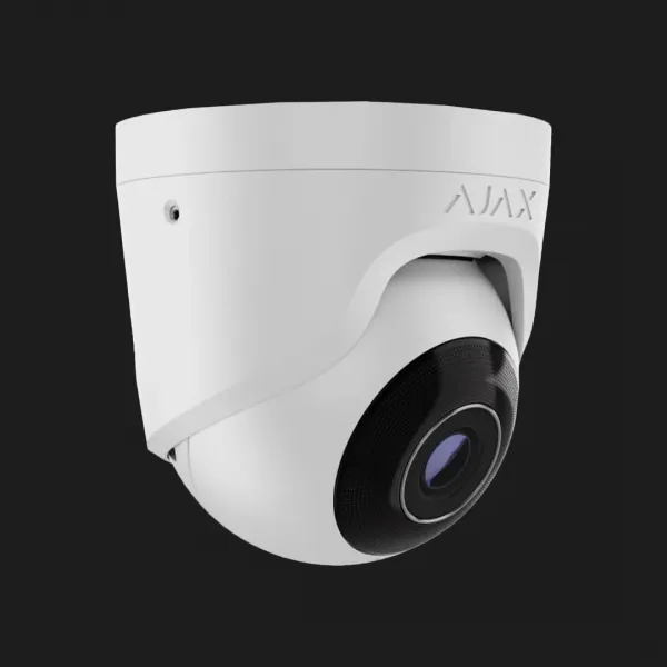 IP камера дротова Ajax TurretCam, 5 мп, 2,8 мм (White)