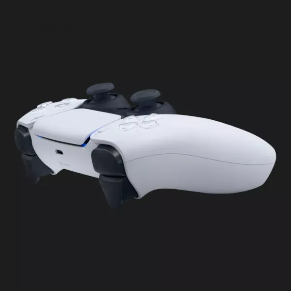 Безпровідний геймпад Sony PlayStation 5 DualSense (White) (UA)