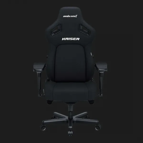 Крісло ігрове Anda Seat Kaiser 4 Size XL Linen Fabric (Black) (UA)