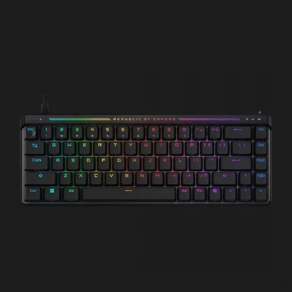 Клавіатура ігрова ASUS ROG Falchion Ace HFX (Black) (UA)