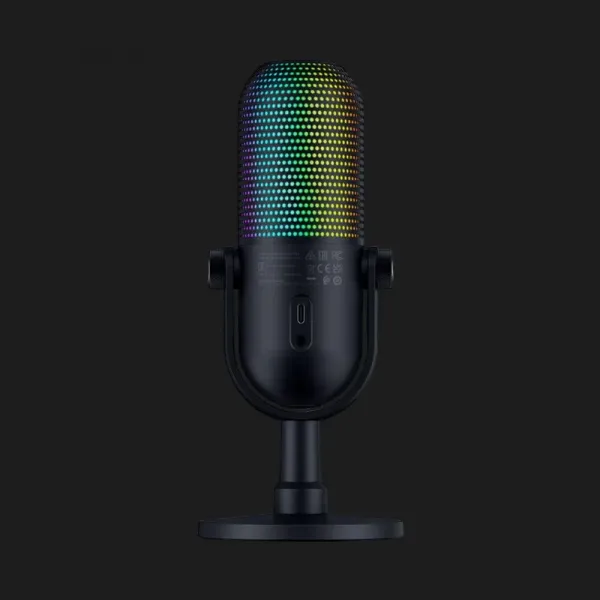Мікрофон Razer Seiren V3 Chroma (Black) (RZ19-05060100-R3M1) (UA)