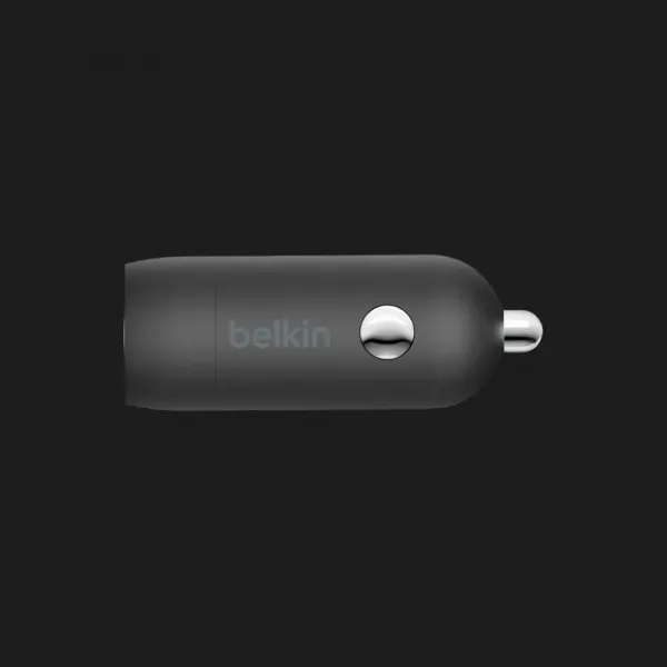 АЗП Belkin USB-C, 30W + кабель USB-C 1m (Black)