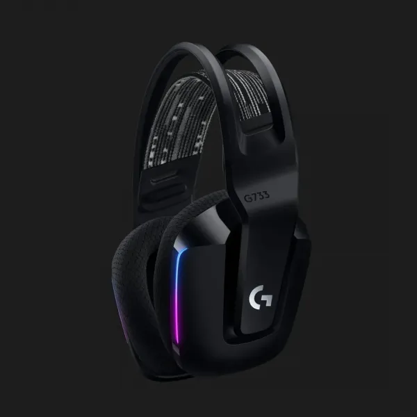 Ігрові навушники Logitech G733 Lightspeed Wireless RGB Gaming Headset Black EU (981-000864)
