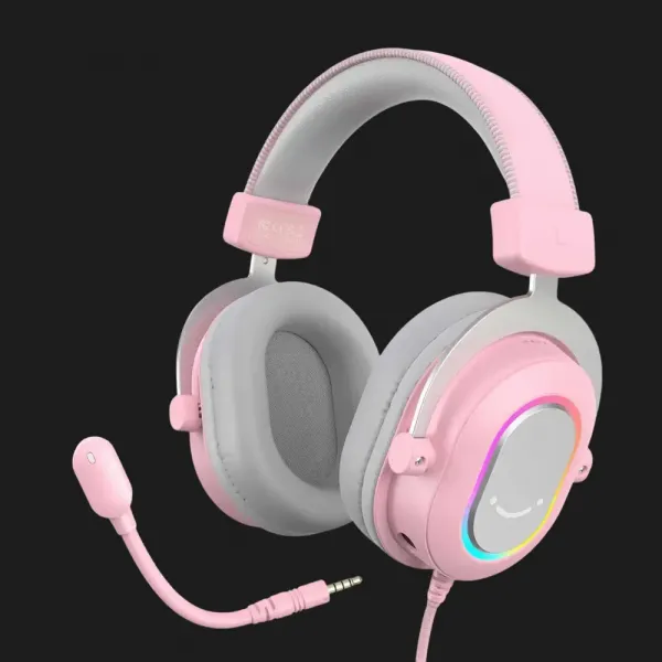 Ігрова гарнітура Fifine RGB H6P (Pink) (UA)